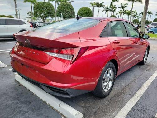 Calypso Red 2021 Hyundai ELANTRA SE