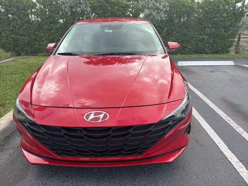 Calypso Red 2021 Hyundai ELANTRA SE
