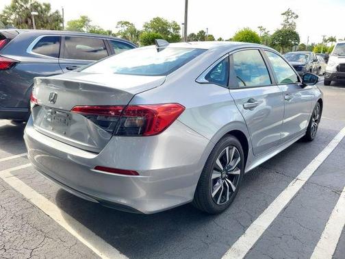 Lunar Silver Metallic 2023 Honda Civic EX