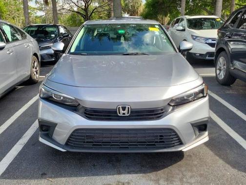 Lunar Silver Metallic 2023 Honda Civic EX