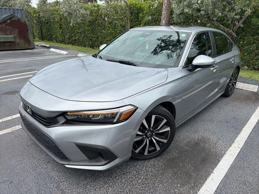 Lunar Silver Metallic 2023 Honda Civic EX