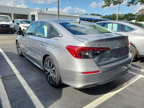 Lunar Silver Metallic 2023 Honda Civic EX