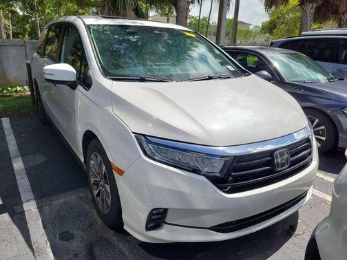 Platinum White Pearl 2024 Honda Odyssey EX-L