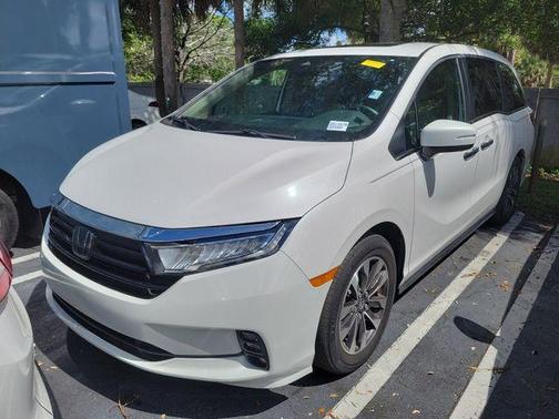 Platinum White Pearl 2024 Honda Odyssey EX-L