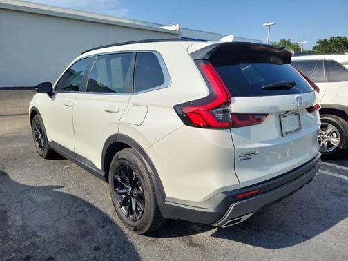 Platinum White Pearl 2024 Honda CR-V Hybrid Sport-L