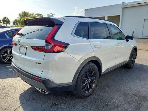 Platinum White Pearl 2024 Honda CR-V Hybrid Sport-L