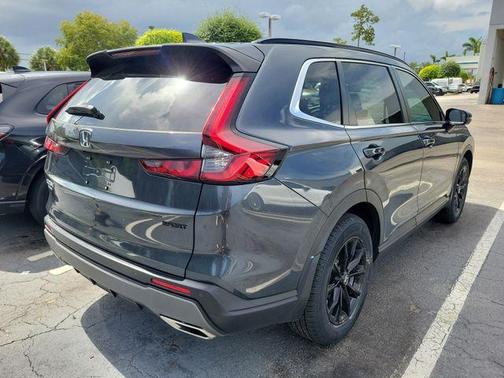 Meteorite Gray Metallic 2025 Honda CR-V Hybrid Sport-L