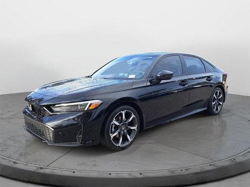 Black 2026 Honda Civic Hybrid Sport Touring
