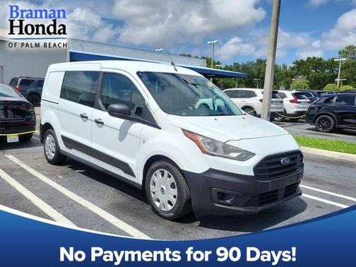 Frozen White 2020 Ford Transit Connect XL