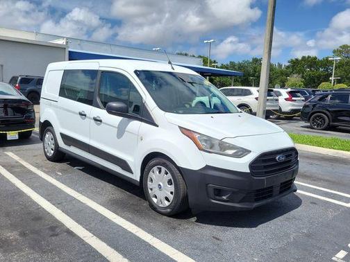 Frozen White 2020 Ford Transit Connect XL