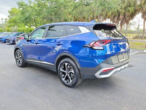 Sapphire Blue 2025 Kia Sportage EX
