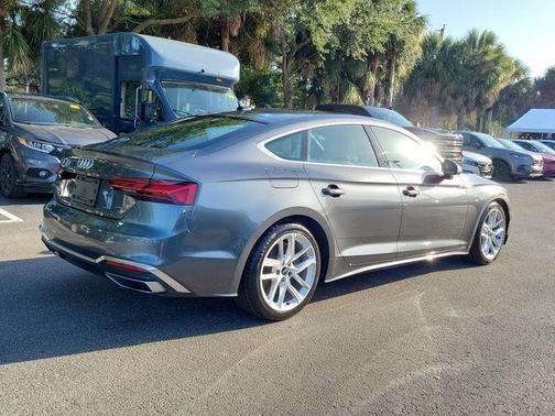 Daytona Gray Pearl Effect 2024 Audi A5 Sportback 45 S line quattro Premium