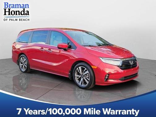 Radiant Red Metallic II 2023 Honda Odyssey Touring