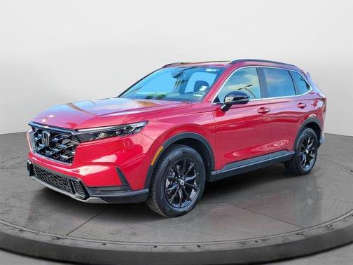 Radiant Red Metallic 2024 Honda CR-V Hybrid Sport