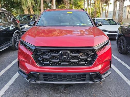 Radiant Red Metallic 2024 Honda CR-V Hybrid Sport
