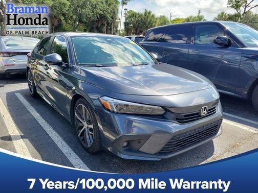 Meteorite Gray Metallic 2024 Honda Civic Touring