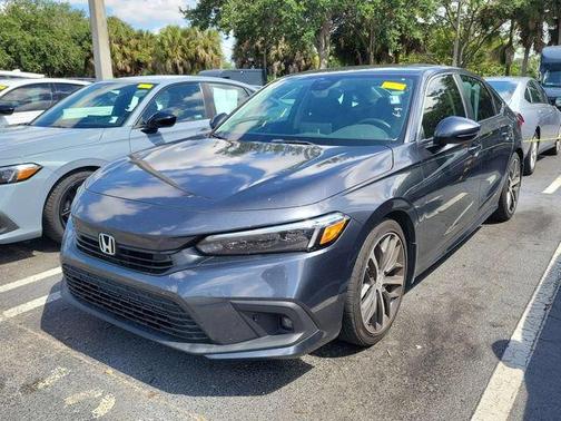 Meteorite Gray Metallic 2024 Honda Civic Touring