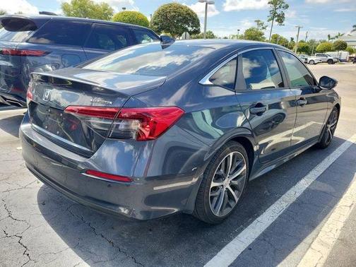 Meteorite Gray Metallic 2024 Honda Civic Touring