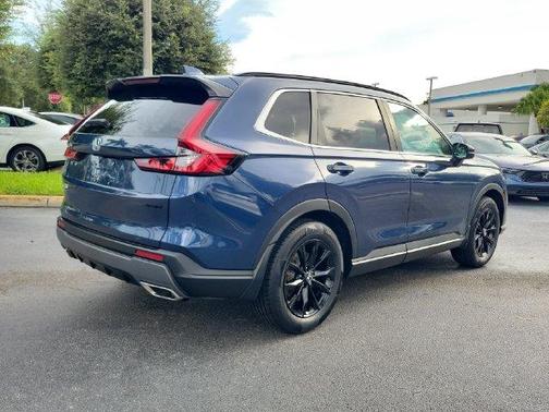 Blue 2025 Honda CR-V Hybrid Sport