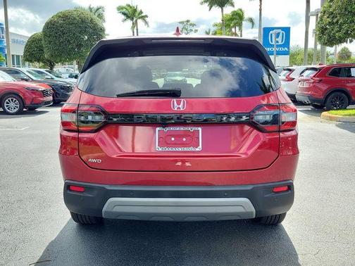 Radiant Red Metallic II 2024 Honda Pilot EX-L