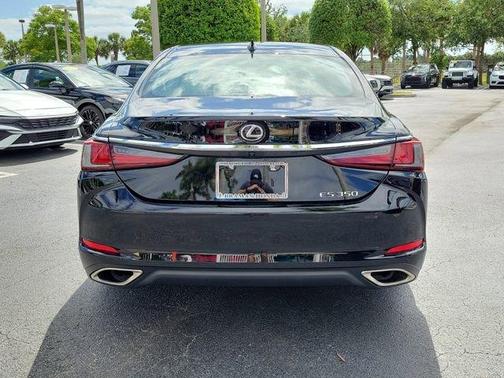 Obsidian Black 2024 Lexus ES 350 350