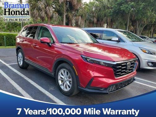 Radiant Red Metallic 2023 Honda CR-V EX