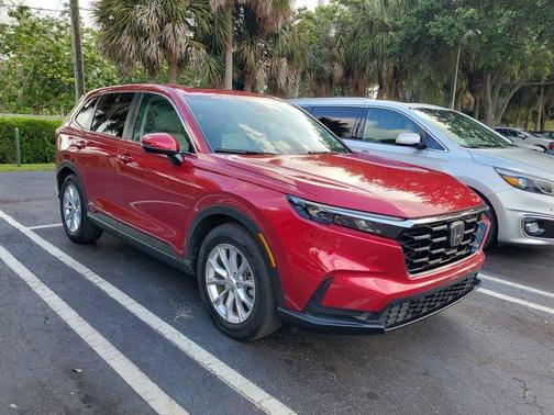 Radiant Red Metallic 2023 Honda CR-V EX