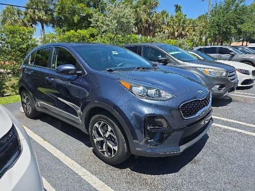 Pacific Blue 2022 Kia Sportage LX