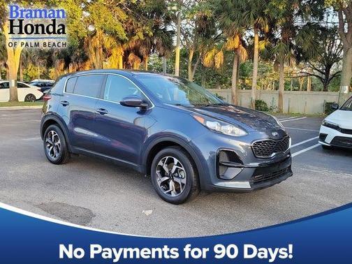 Pacific Blue 2022 Kia Sportage LX
