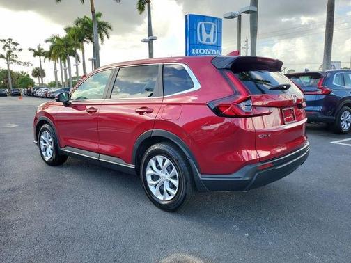 Radiant Red Metallic 2025 Honda CR-V LX