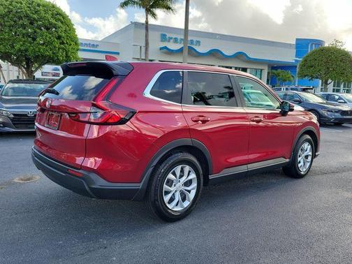 Radiant Red Metallic 2025 Honda CR-V LX