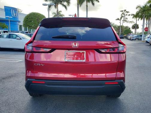 Radiant Red Metallic 2025 Honda CR-V LX