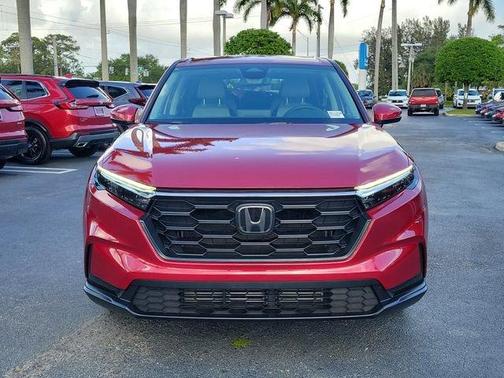 Radiant Red Metallic 2025 Honda CR-V LX