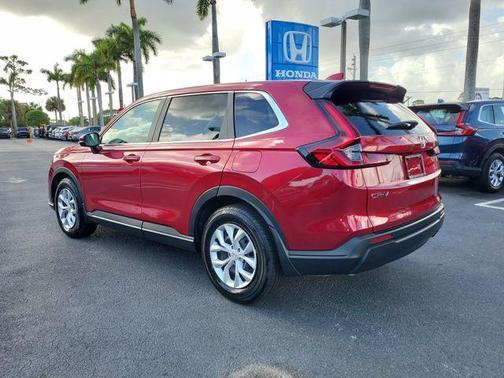 Radiant Red Metallic 2025 Honda CR-V LX