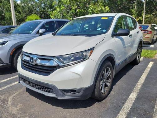 Platinum White Pearl 2019 Honda CR-V LX