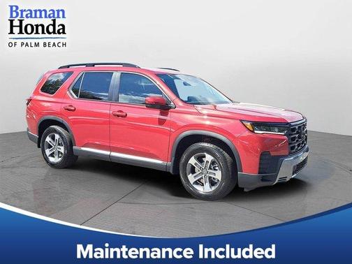 Radiant Red Metallic II 2026 Honda Pilot EX-L