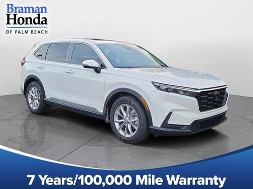 Platinum White Pearl 2024 Honda CR-V EX-L
