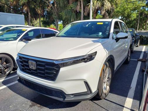 Platinum White Pearl 2024 Honda CR-V EX-L