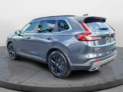 Meteorite Gray Metallic 2024 Honda CR-V Hybrid Sport Touring