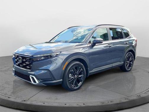 Meteorite Gray Metallic 2024 Honda CR-V Hybrid Sport Touring