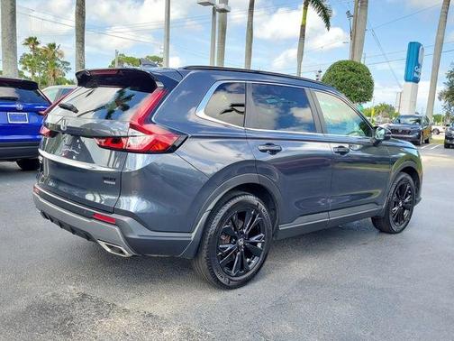 Meteorite Gray Metallic 2024 Honda CR-V Hybrid Sport Touring