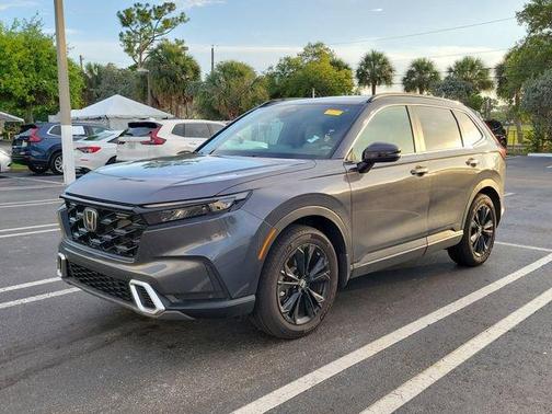 Meteorite Gray Metallic 2024 Honda CR-V Hybrid Sport Touring