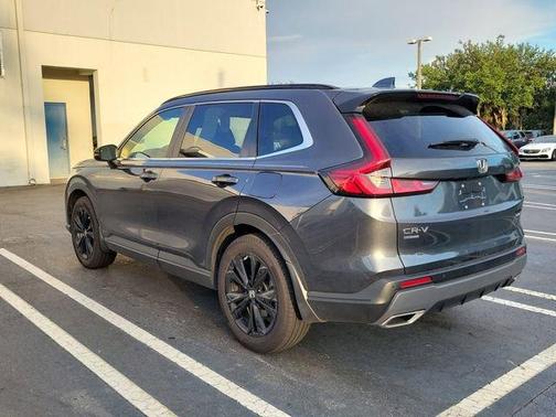 Meteorite Gray Metallic 2024 Honda CR-V Hybrid Sport Touring