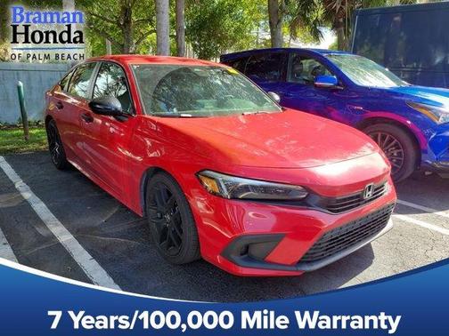 Rallye Red 2023 Honda Civic Sport
