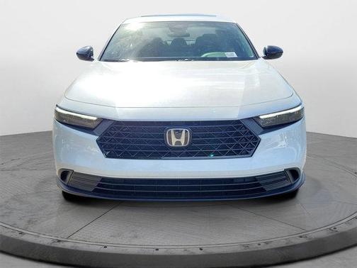 Platinum White Pearl 2026 Honda Accord Hybrid Sport