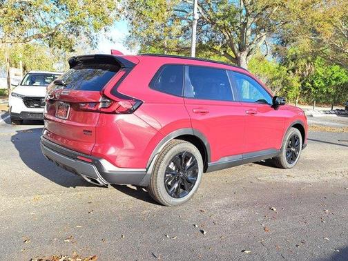 Radiant Red Metallic 2026 Honda CR-V Hybrid Sport Touring