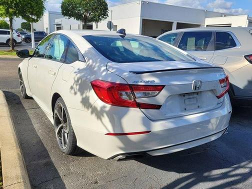 Platinum White Pearl 2022 Honda Accord Sport 1.5T