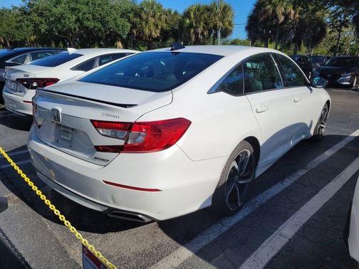 Platinum White Pearl 2022 Honda Accord Sport 1.5T