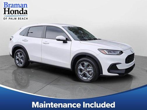 Platinum White Pearl 2026 Honda HR-V LX