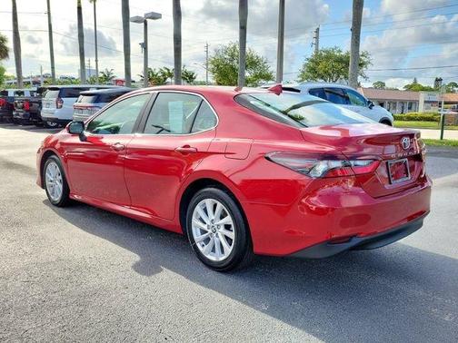 Red 2023 Toyota Camry LE